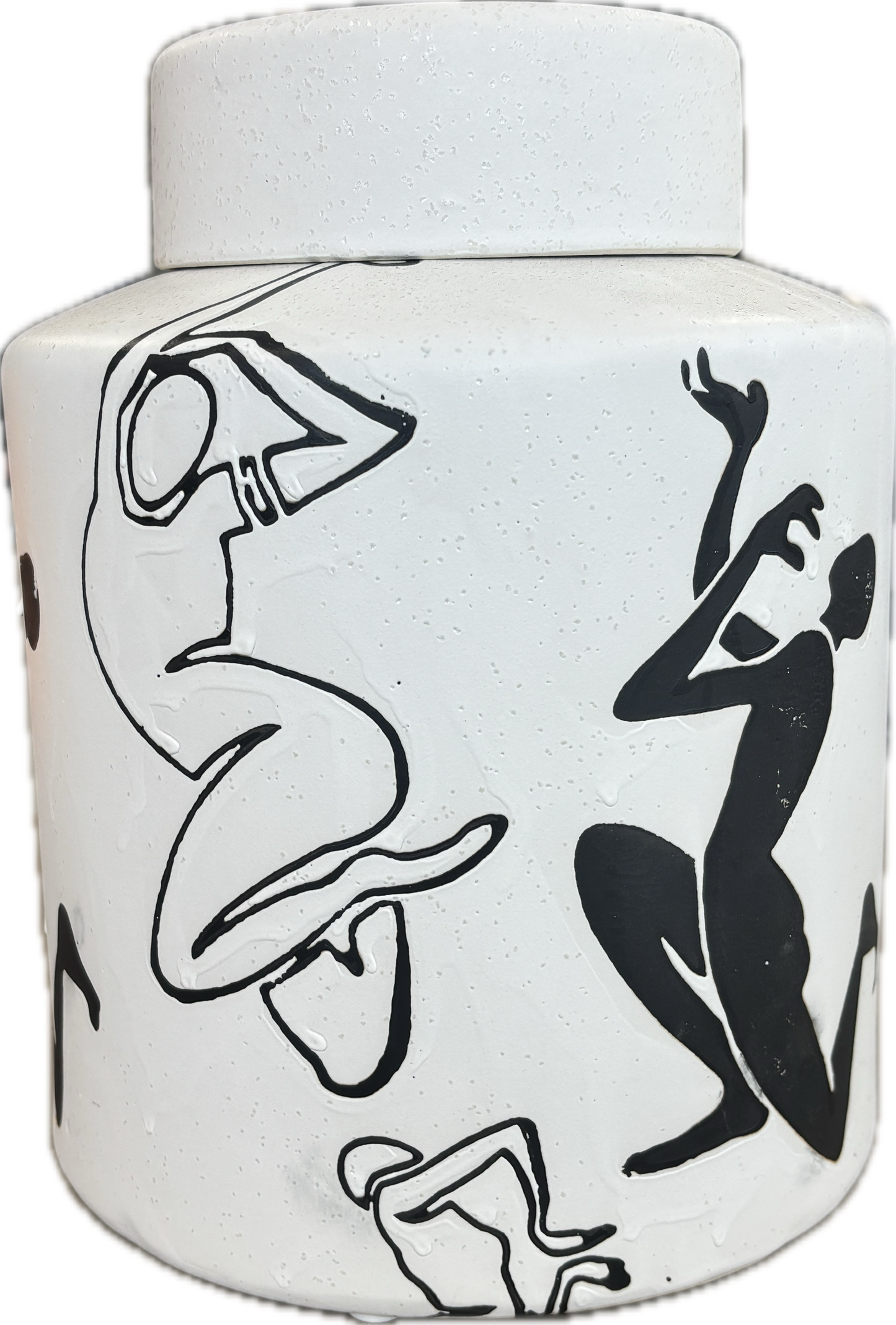 Dancing Figurine Jar