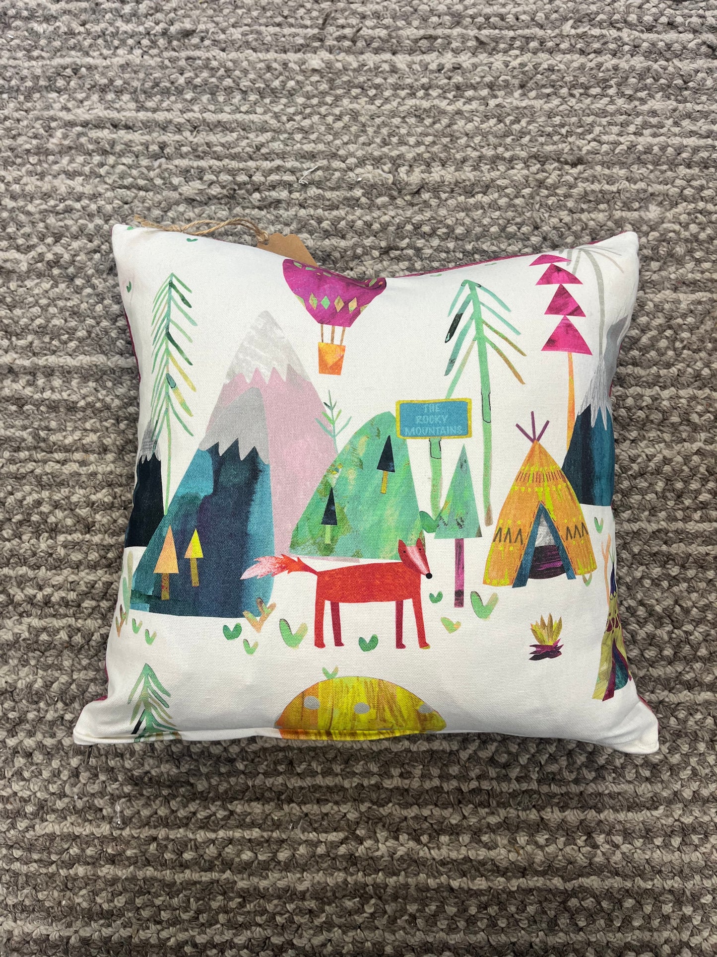 Children’s Woodland Cushion Cover