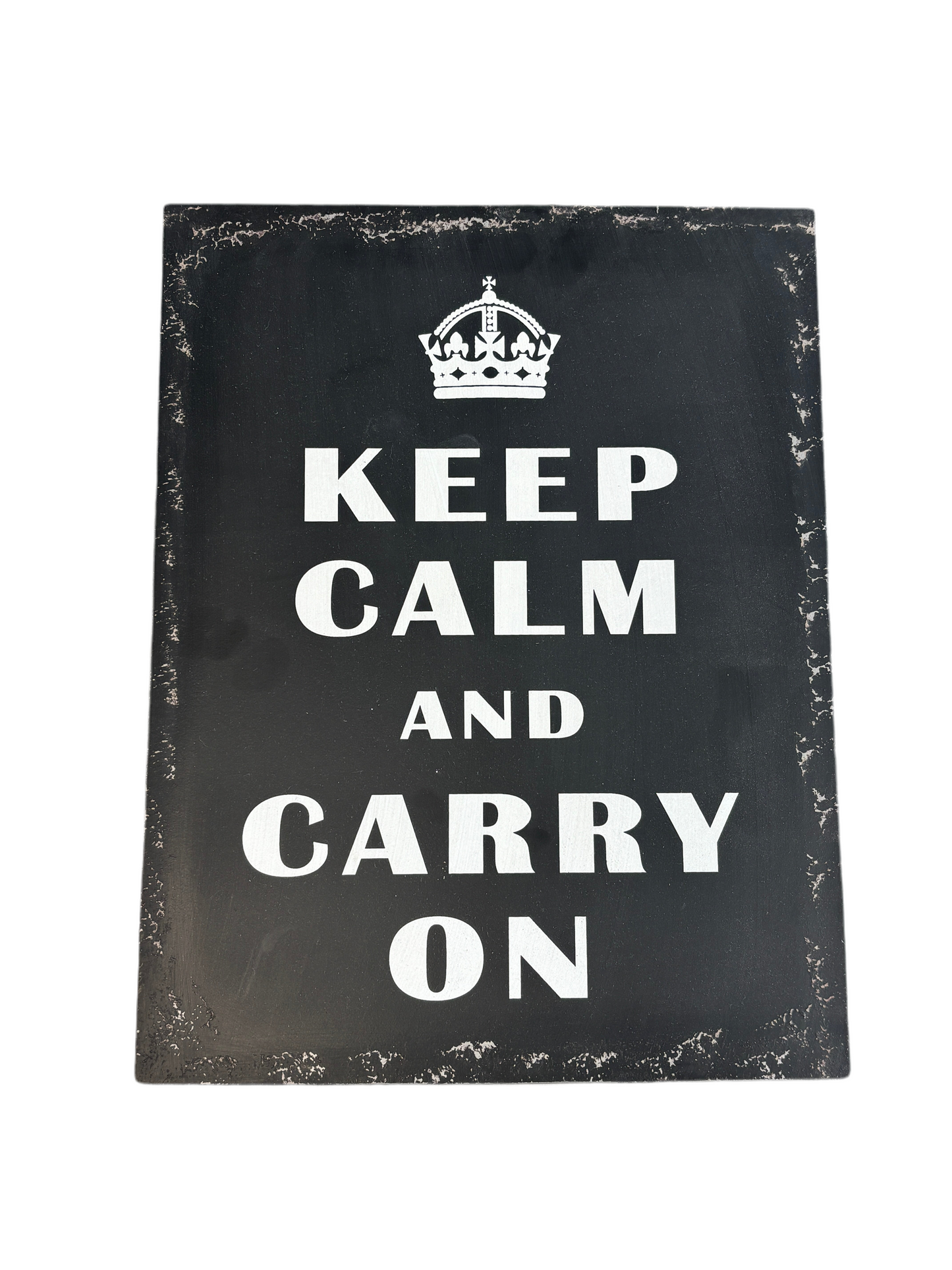 “Keep Calm” Wall Plaque