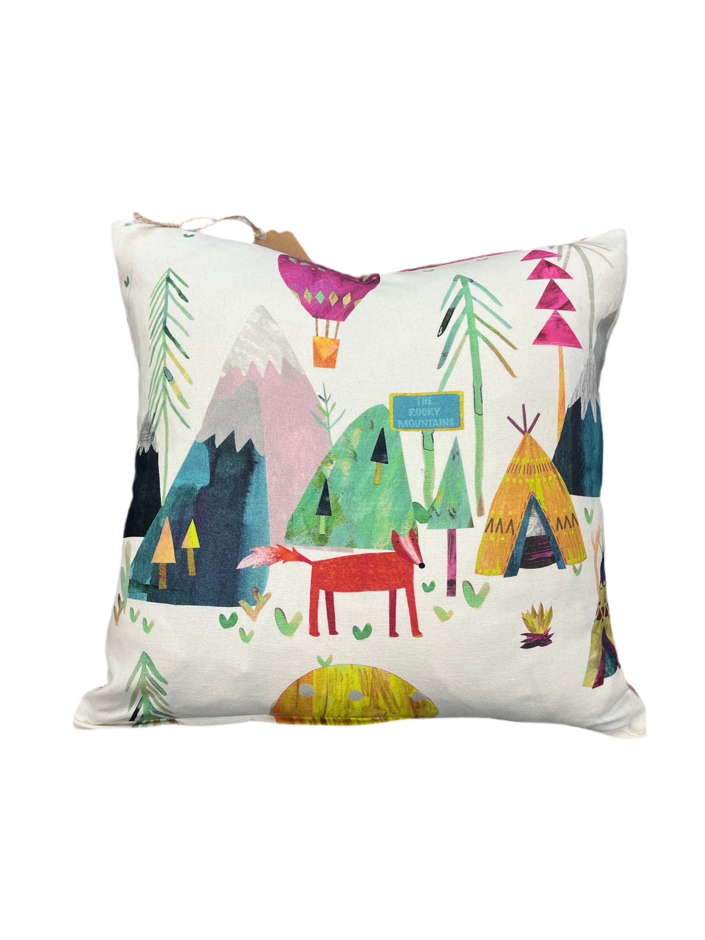Children’s Woodland Cushion Cover