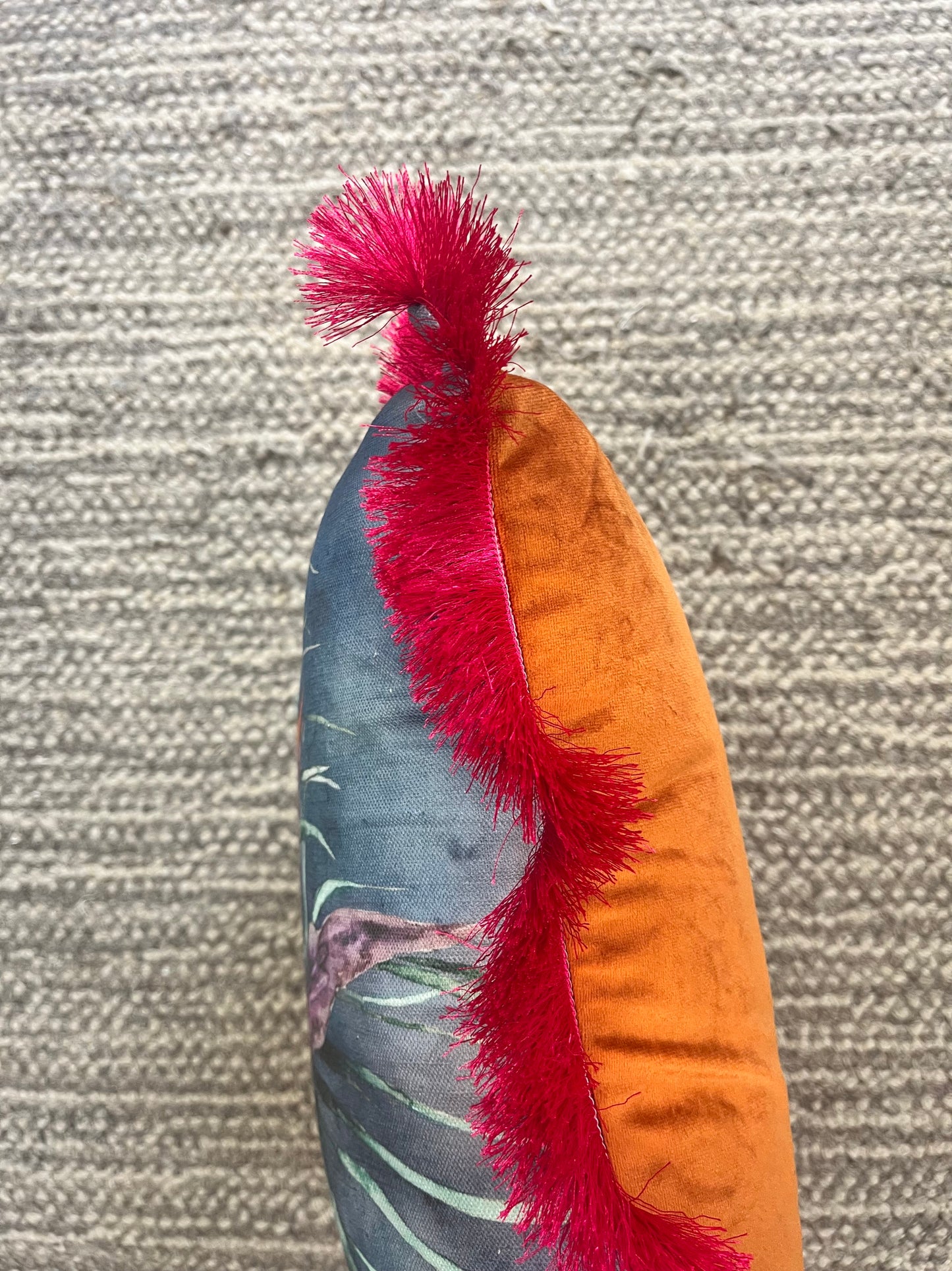 Multicoloured Floral Cushion Cover