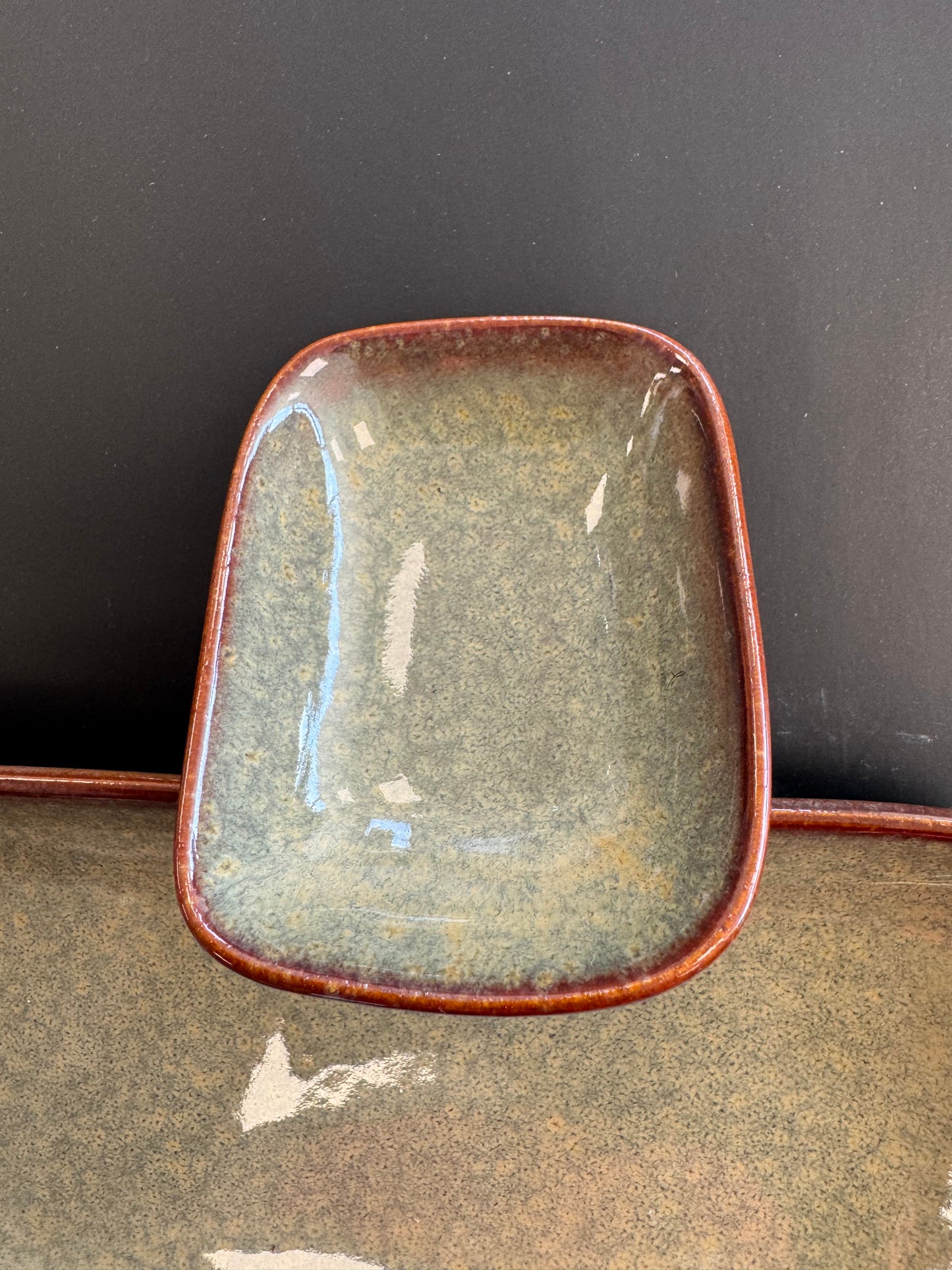 Dakaya Ceramic Dip Bowl & Tray