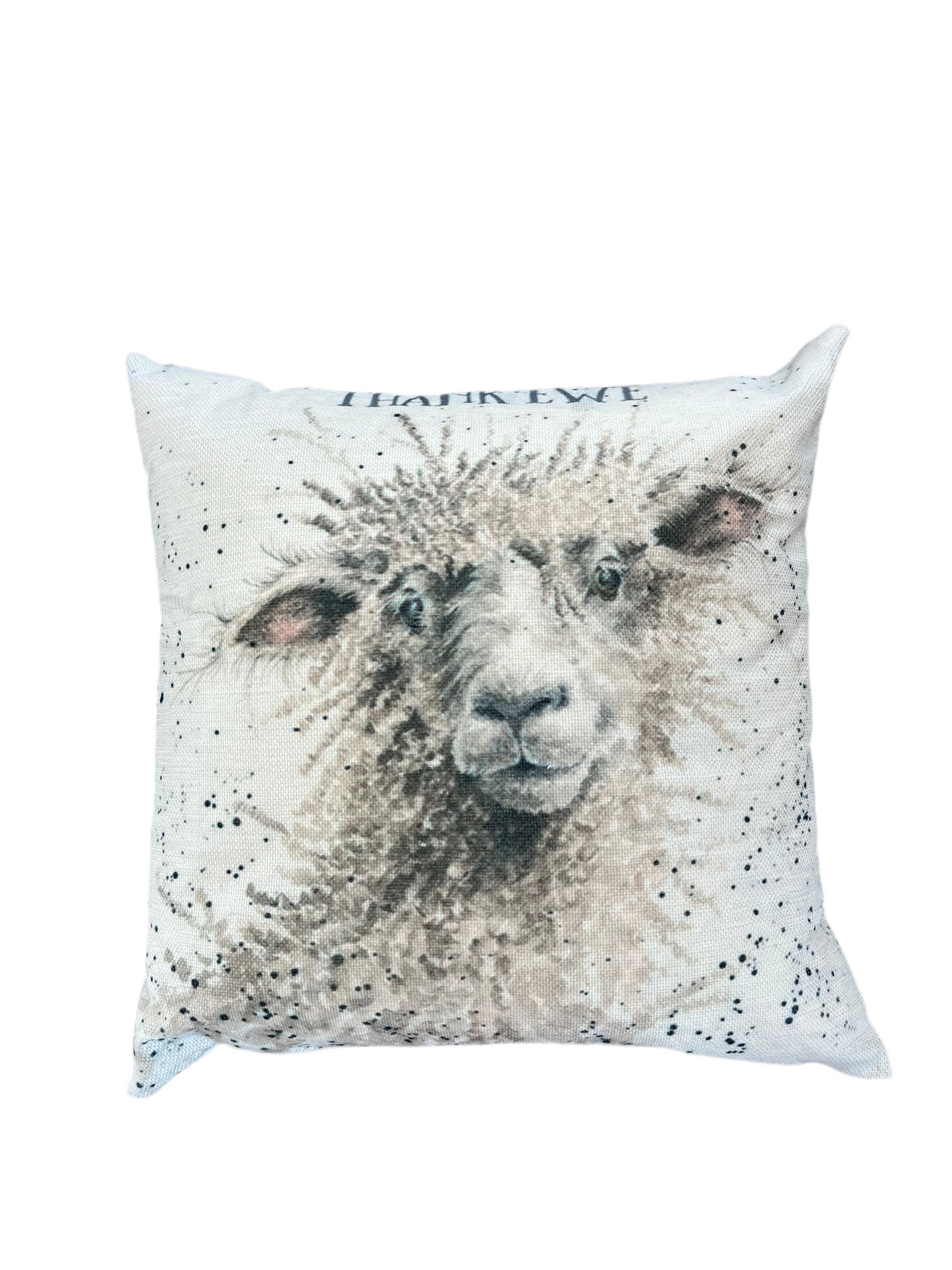 ‘Thankewe’ Sheep Cushion Cover