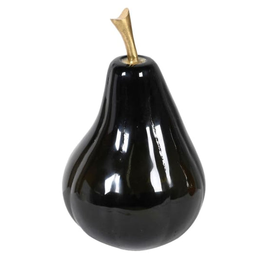 Small Onyx Glass Pear